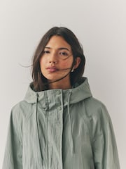 Sage Green Shower Resistant Lightweight Jacket - Image 5 of 9