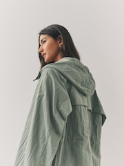Sage Green Shower Resistant Lightweight Jacket - Image 6 of 9