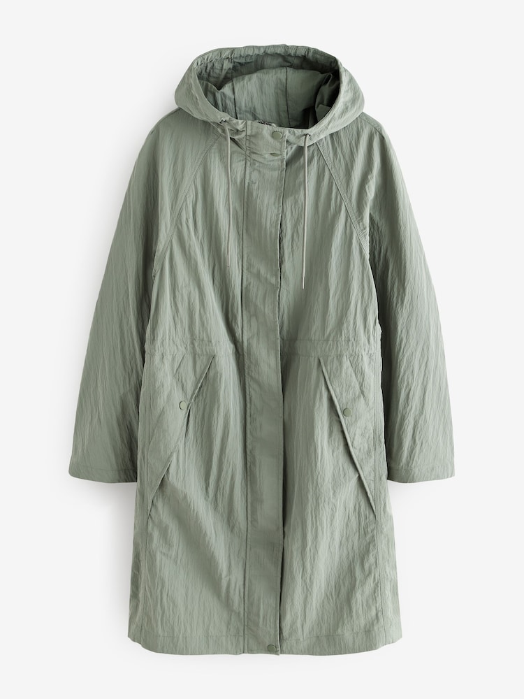 Sage Green Shower Resistant Lightweight Jacket - Image 7 of 9
