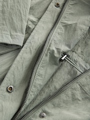 Sage Green Shower Resistant Lightweight Jacket - Image 8 of 9