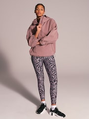 Rose Pink Overhead Rain Jacket - Image 3 of 8