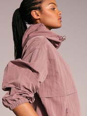Rose Pink Overhead Rain Jacket - Image 4 of 8