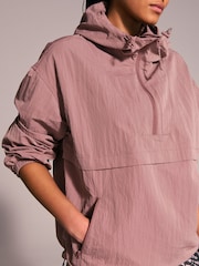 Rose Pink Overhead Rain Jacket - Image 5 of 8