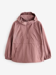 Rose Pink Overhead Rain Jacket - Image 6 of 8