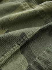 Khaki Camo Cotton Utility Jacket - Image 7 of 7
