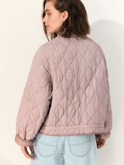 Pink Quilted Jacket - Image 3 of 8