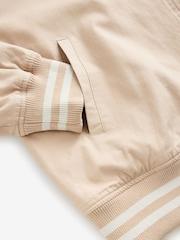 self. Sand Cream Self Bomber Jacket - Image 8 of 8