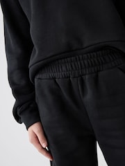 Noir - Baker by Ted Baker Wide Leg Sweatshirt and Joggers Set - Image 8 de 16