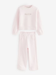 وردي - حزمة من بنطلون رياضي وسويت شيرت بقصّة رِجل واسعة من Baker By Ted Baker - صورة 11 من 14