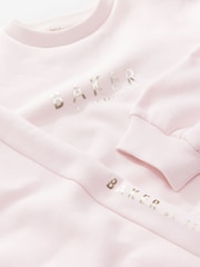 وردي - حزمة من بنطلون رياضي وسويت شيرت بقصّة رِجل واسعة من Baker By Ted Baker - صورة 13 من 14