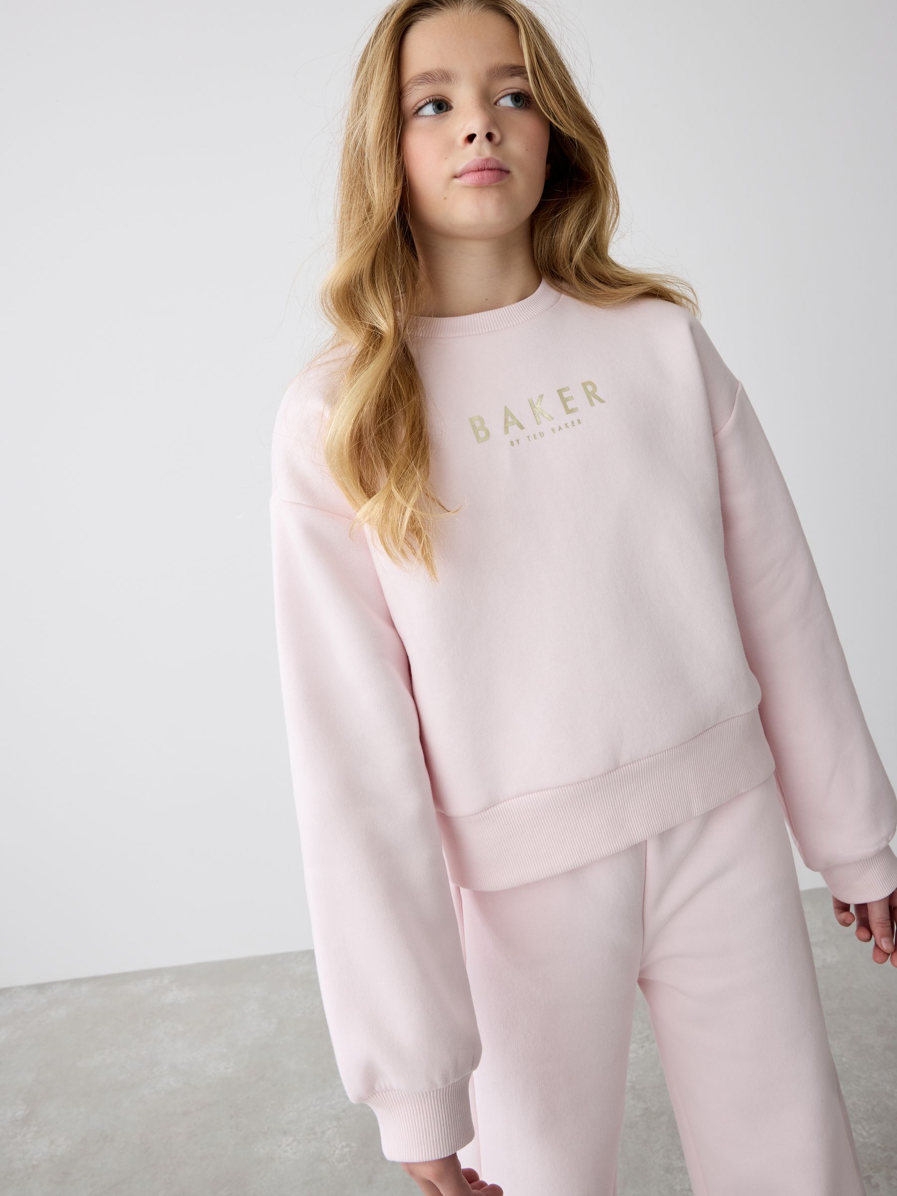 Buy Baker by Ted Baker Wide Leg Sweatshirt and Joggers Set