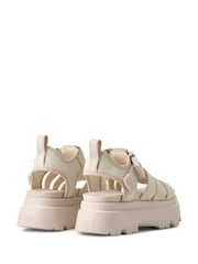 UGG White Cora Sandals - Image 3 of 6