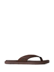 UGG Brown Seaside II Slide Sandals - Image 1 of 4