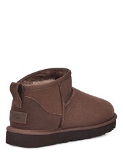 UGG Brown Classic Ultra Mini Boots - Image 4 of 6