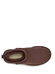 UGG Brown Classic Ultra Mini Boots - Image 5 of 6
