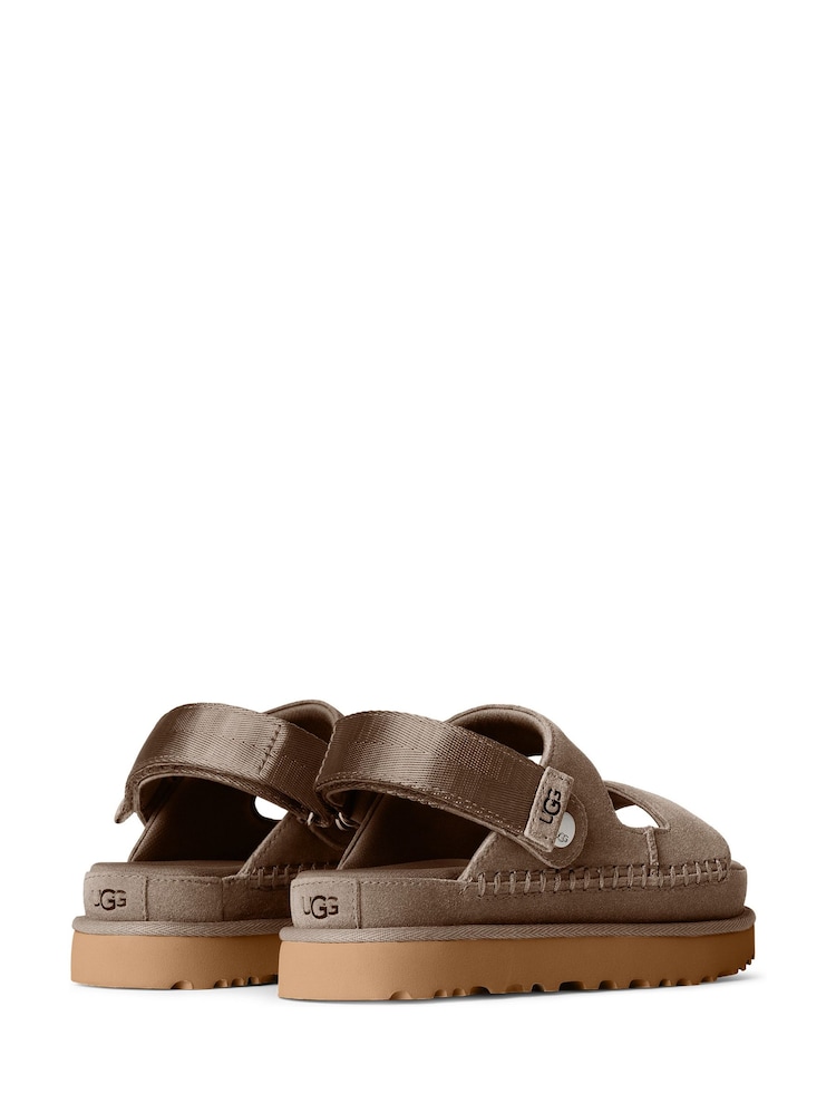 UGG Grey Goldenstar Glide Sandals - Image 2 of 5
