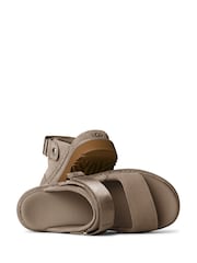 UGG Grey Goldenstar Glide Sandals - Image 4 of 5