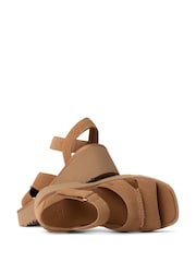 UGG Brown New Heights Ankle Strap Sandals - Image 2 of 4
