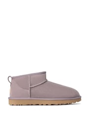 UGG Purple Classic Ultra Mini Boots - Image 1 of 6