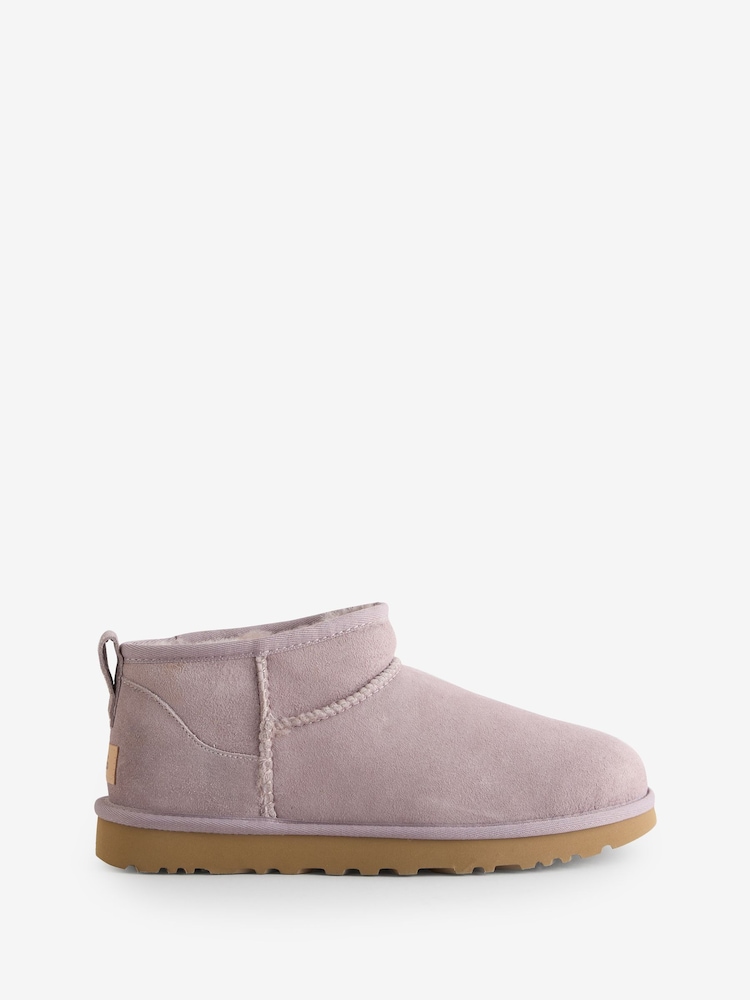 UGG Purple Classic Ultra Mini Boots - Image 1 of 6