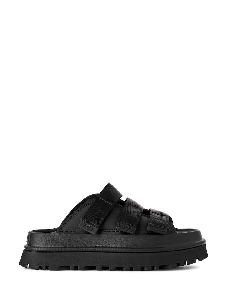 UGG Black Goldenglow Slides Sandals - Image 1 of 6 UGG Black Goldenglow Slides Sandals - Image 1 of 6