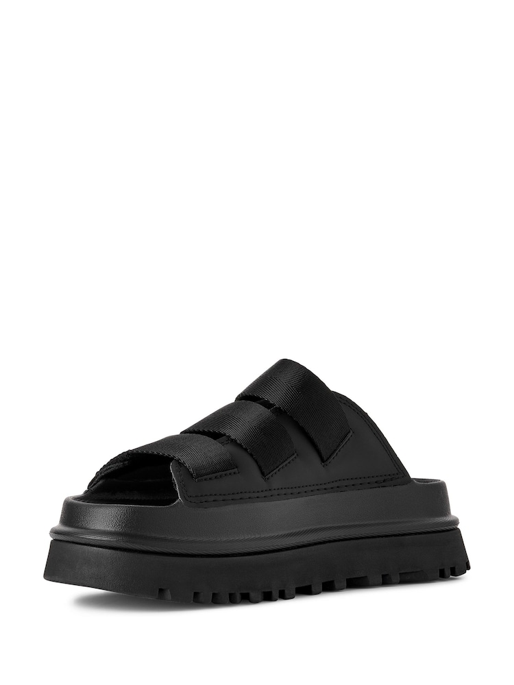 UGG Black Goldenglow Slides Sandals - Image 2 of 6 UGG Black Goldenglow Slides Sandals - Image 2 of 6