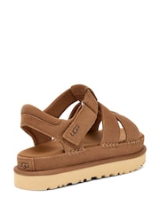 UGG Brown Goldenstar Strap Sandals - Image 2 of 7