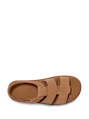 UGG Brown Goldenstar Strap Sandals - Image 4 of 7