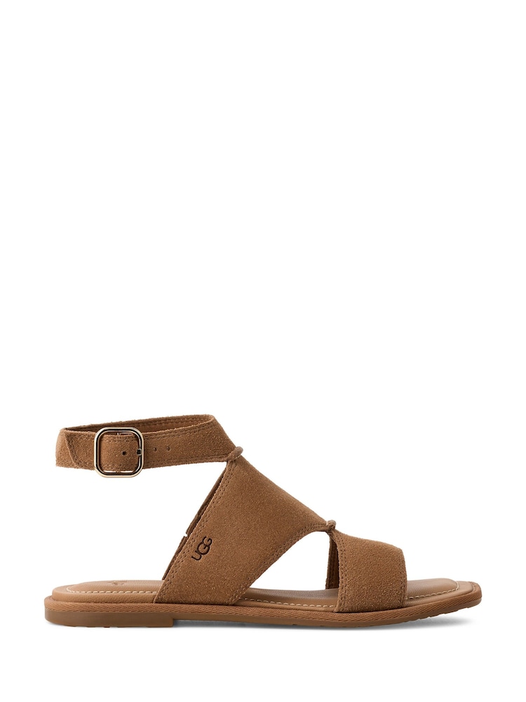 UGG Brown Delray Sandals - Image 1 of 6