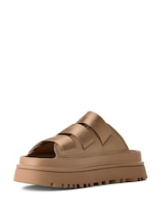 UGG Brown Goldenglow Slides Sandals - Image 2 of 6