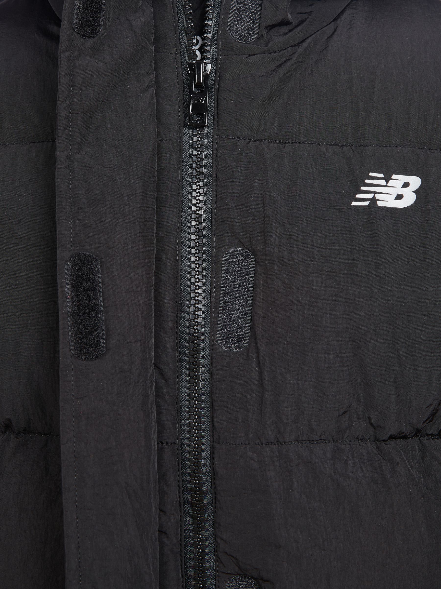 Buy New Balance Black Longline Puffer Coat from Next USA