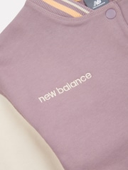 سترة بيسبول فاخرة للبنات من القطن 100% من New Balance - صورة 4 من 4