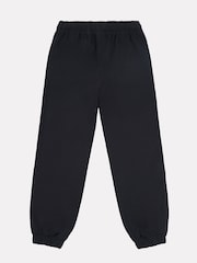 New Balance Black Kids French Terry Small Logo Joggers - Image 7 of 8