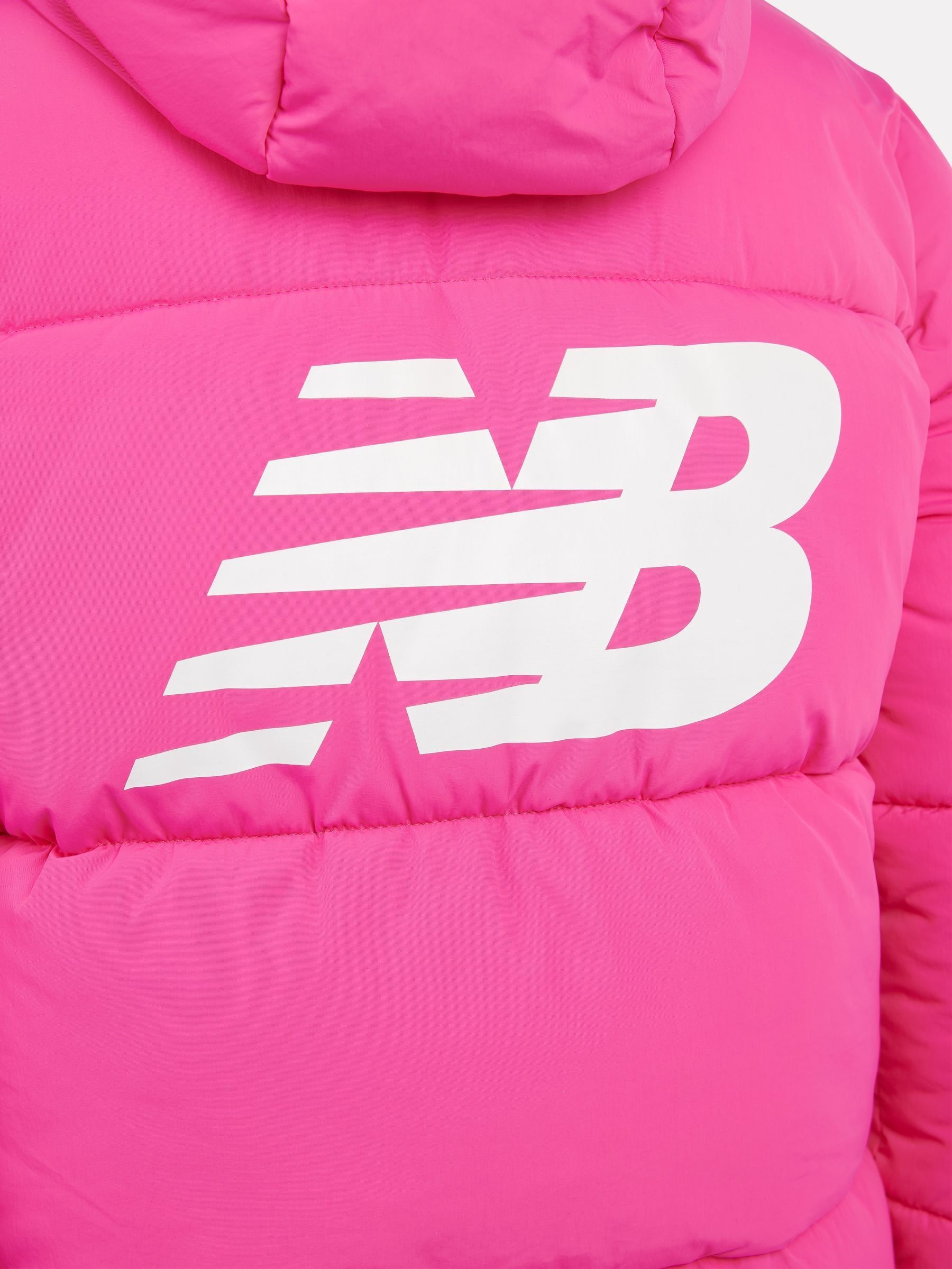 Buy New Balance Pink Girls Graphic Logo Coat from Next USA