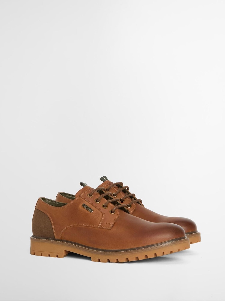 Barbour® Tan Brown Sandstone Shoes - Image 1 of 5