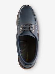 Barbour® Navy Deck Boat Shoes - Image 3 of 5