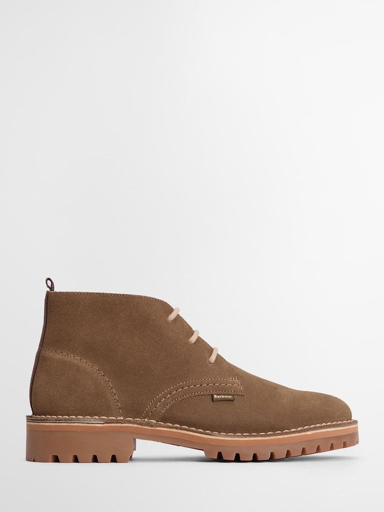 Barbour® Brown Hobart Chukka Boots - Image 1 of 5 Barbour® Brown Hobart Chukka Boots - Image 1 of 5