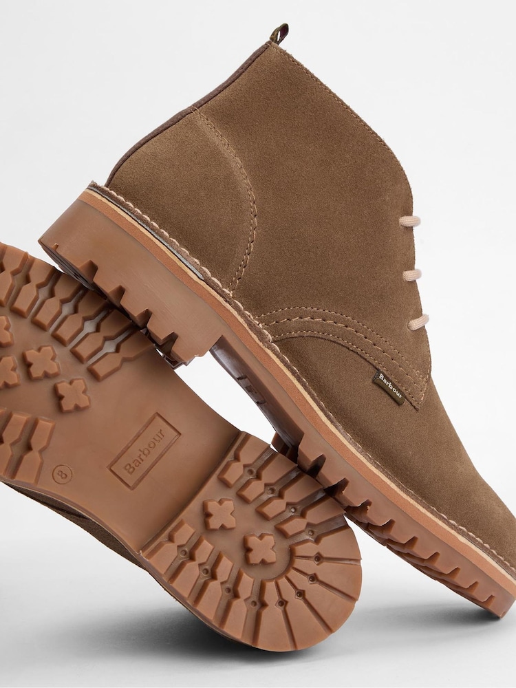 Barbour® Brown Hobart Chukka Boots - Image 5 of 5 Barbour® Brown Hobart Chukka Boots - Image 5 of 5