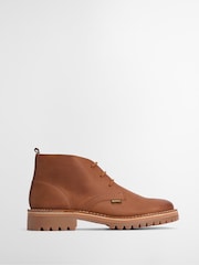 Barbour® Tan Brown Hobart Chukka Boots - Image 1 of 5