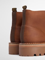 Barbour® Tan Brown Hobart Chukka Boots - Image 5 of 5
