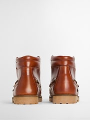 Barbour® Tan Brown Tiller Moccasin Boots - Image 3 of 7