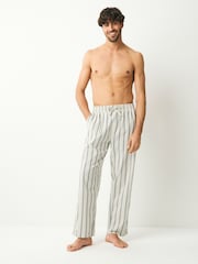 Noir/Écru rayé - Lot de 2 bas de pyjama tissés - Image 6 of 10