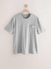 Blue/Grey Check Pyjamas Shorts 2 Pack - Image 2 of 12