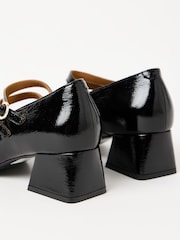 Oliver Bonas Mary Jane Patent Leather Block čevlji z visoko peto - Slika 4 iz 7