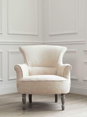 Voyage Maison Barley Cream Camilla Boucle Chair - Image 2 of 5