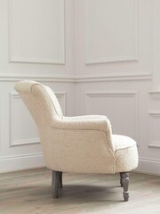 Voyage Maison Barley Cream Camilla Boucle Chair - Image 3 of 5