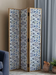 Voyage Maison Cobalt Blue Cove Room Divider - Image 1 of 2