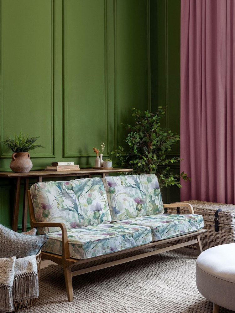 Voyage Maison Damson Green Idris 2 Seater Sofa Chair - Image 1 of 2