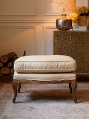 Voyage Maison Oak Brown Florence Footstool - Image 2 of 7
