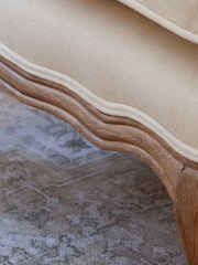 Voyage Maison Oak Brown Florence Footstool - Image 3 of 7
